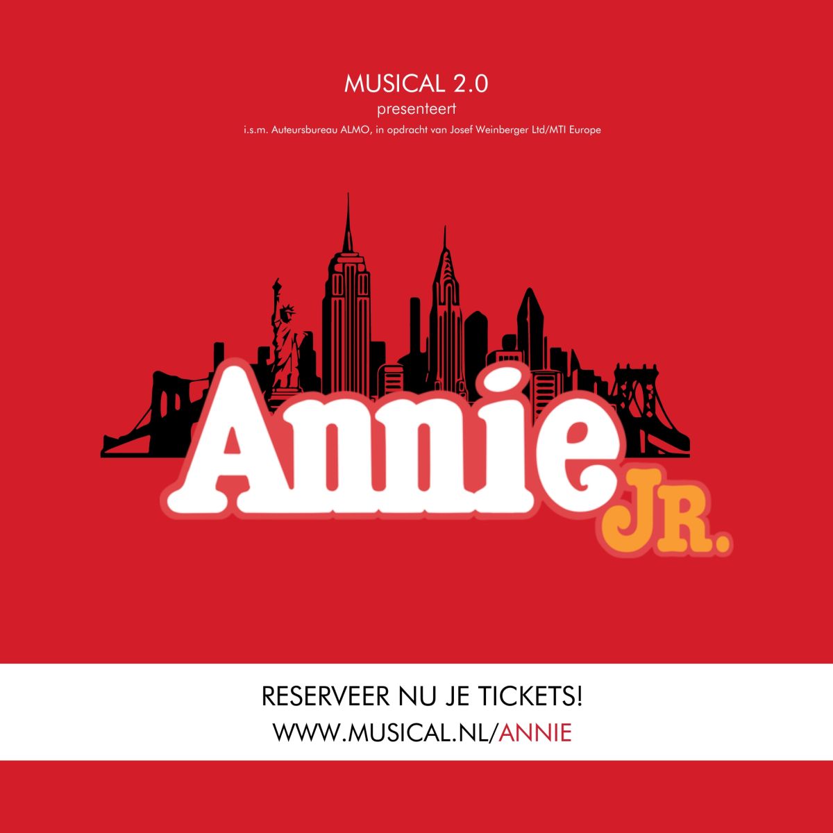 Annie jr - Beeldmerk - Musical 2.0