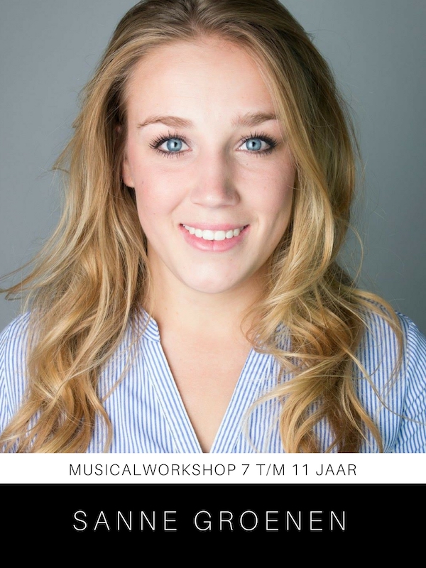 Musicalworkshop 7 t/m 11 jaar