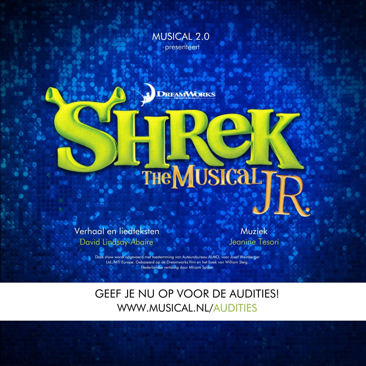 Shrek jr Beeldmerk - Musical 2.0